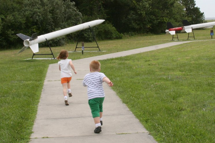 Running to the next rocket